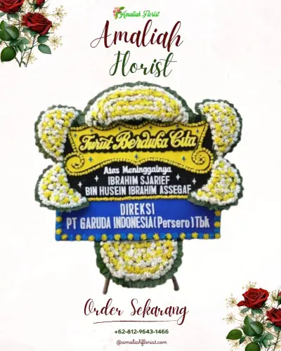 Papan Bunga Duka di Mataram Timur