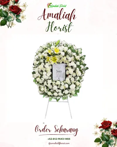 Krans Bunga Duka Cita di Mataram Timur
